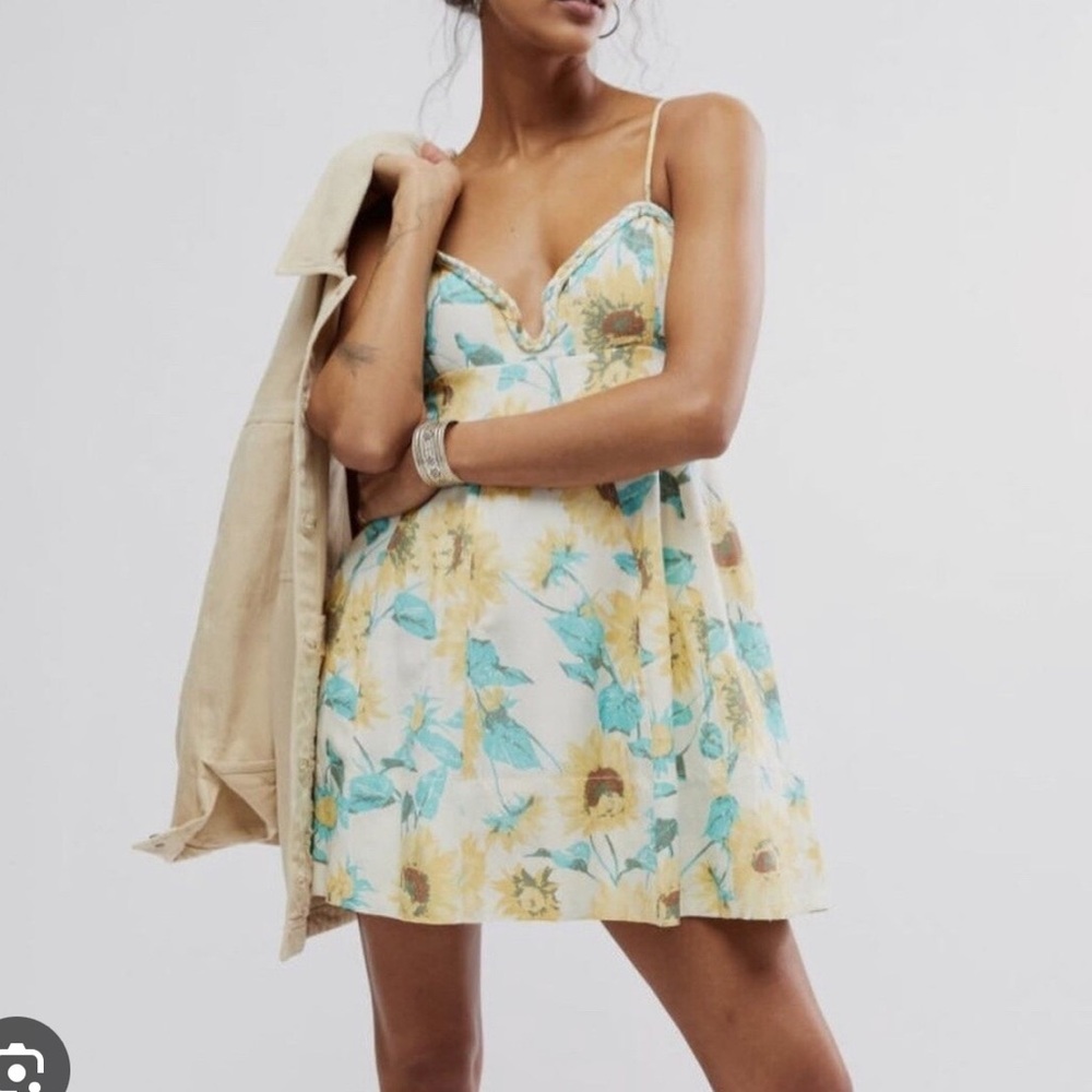 Free People Altura Babydoll Minidress